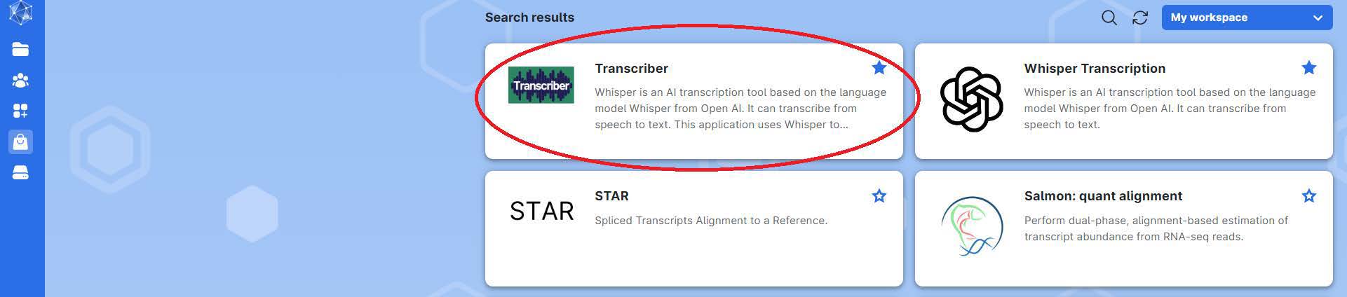 Transcriber Node Assigned