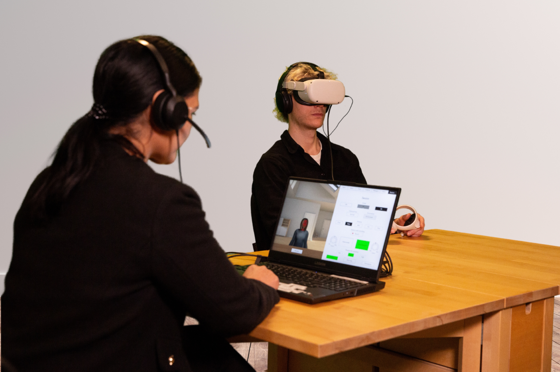 Heka VR virtual reality therapy session environment