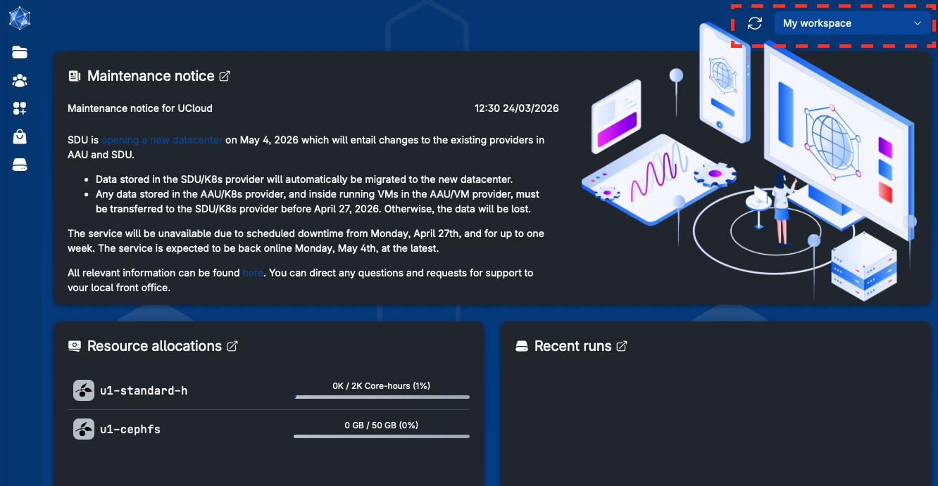 Add DeiC project number and WorkZone case number if relevant