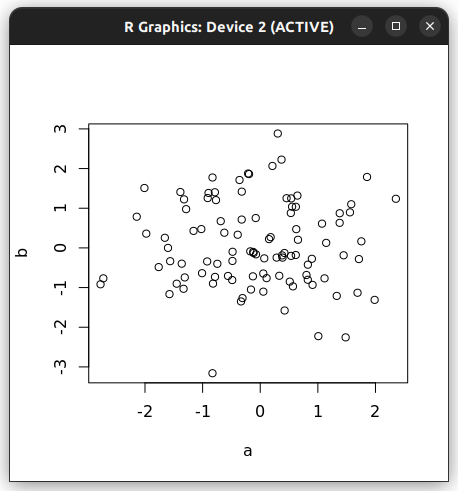 X Window example