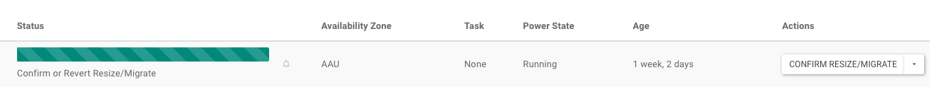 Strato server resize overview