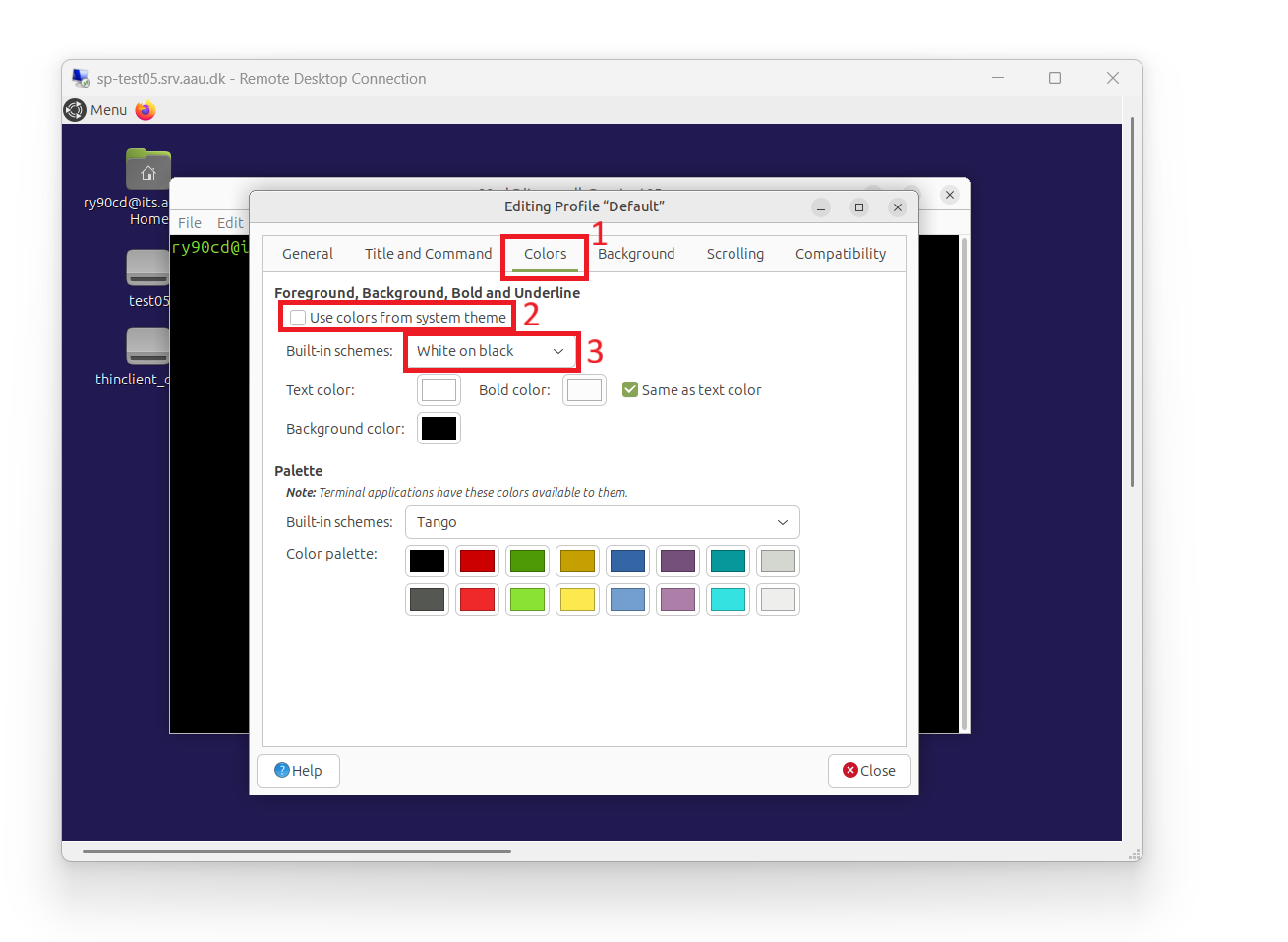 Screenshot of TAAURUS
